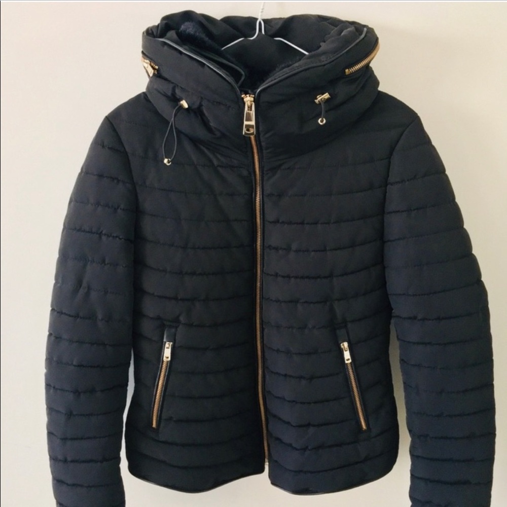Zara puffer jacket